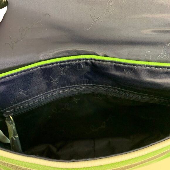 NWT Vera Bradley Flap Crossbody Lucky Stripe Shoulder Strap Handbag - Picture 12 of 14